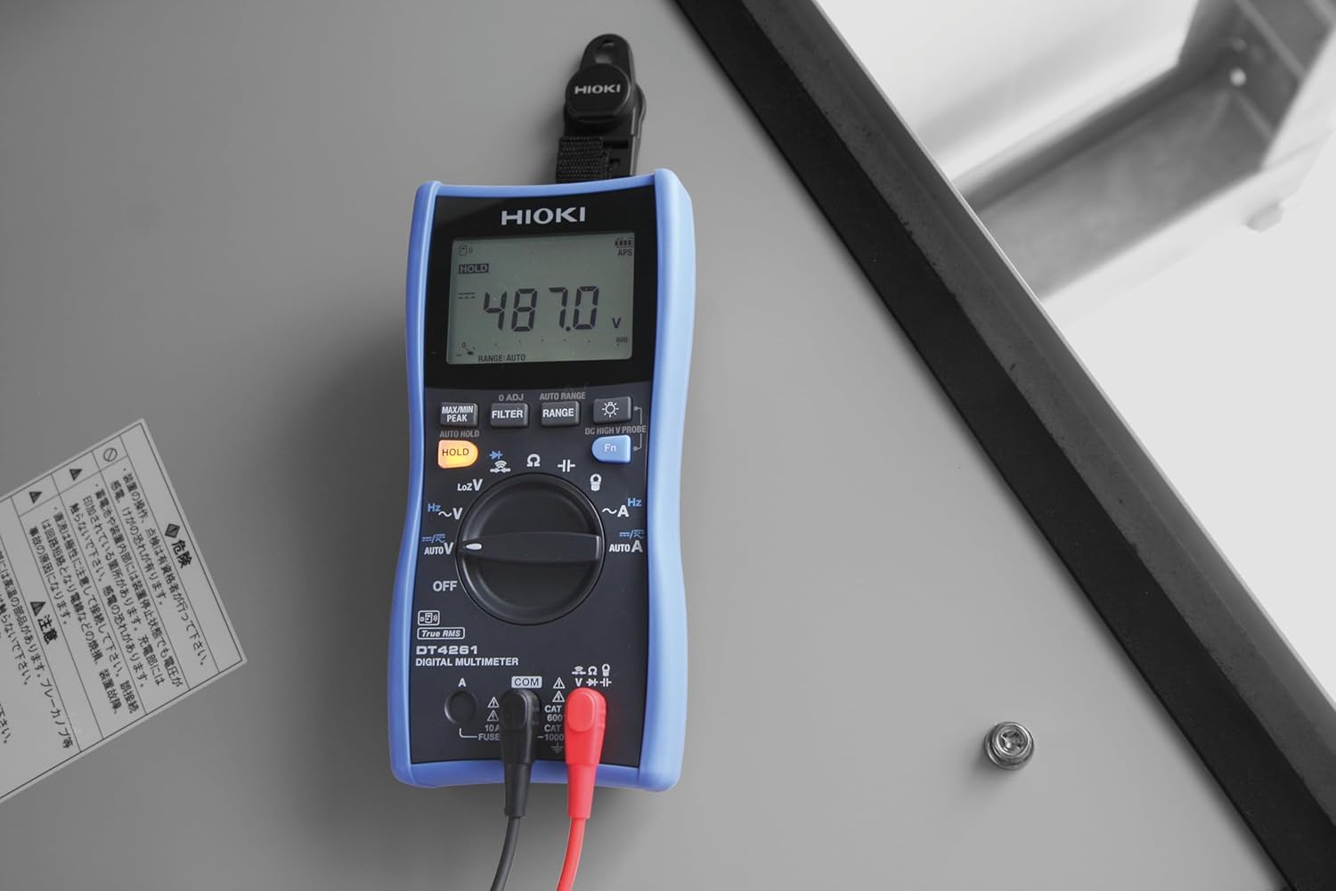 *Envío el mismo día* Multímetro digital – Multímetro portátil True RMS para mediciones eléctricas precisas en entornos industriales y de campo | Modelo: DT4261
