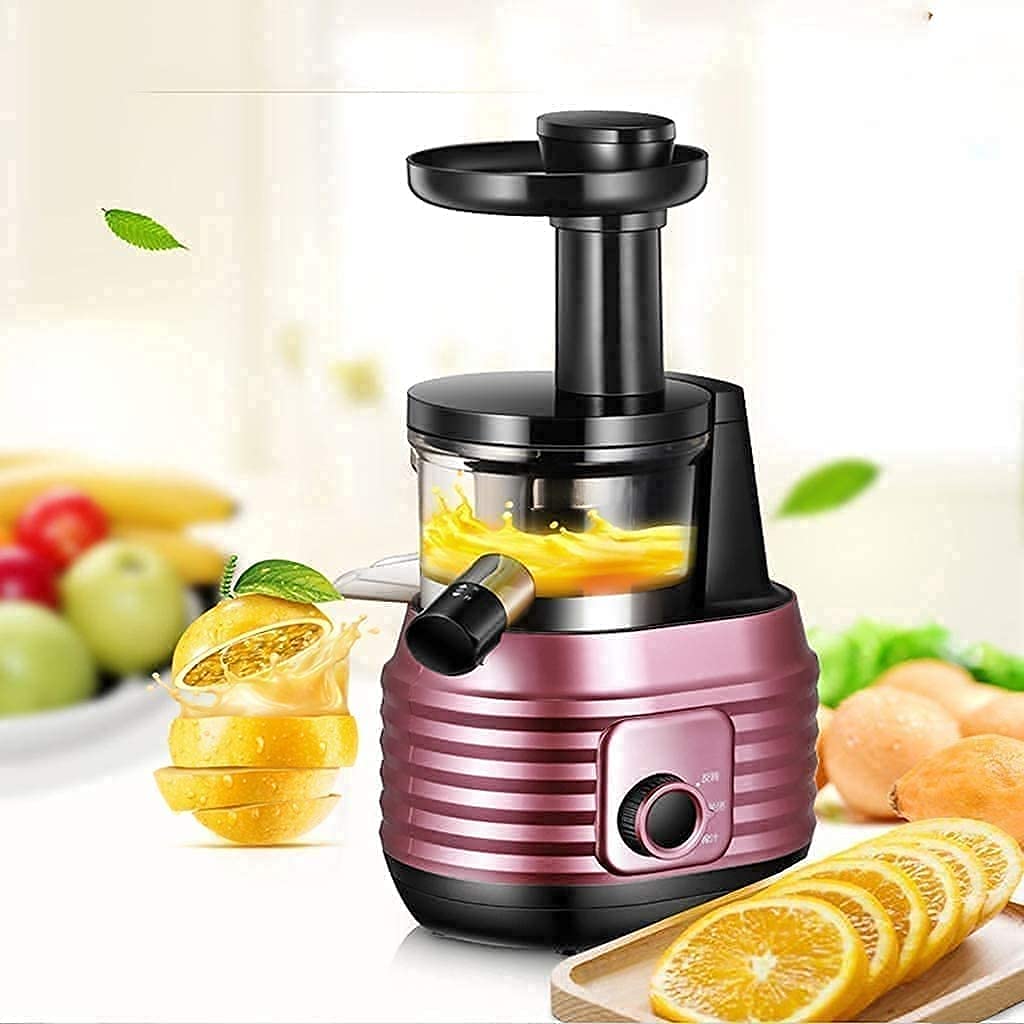 ERoomQ Juicer Machine,Slow Masticating Juicer Extractor with Reverse Function Cold Press Juicer Machine with Quiet Motor Household Squeezing High-Yield Juice