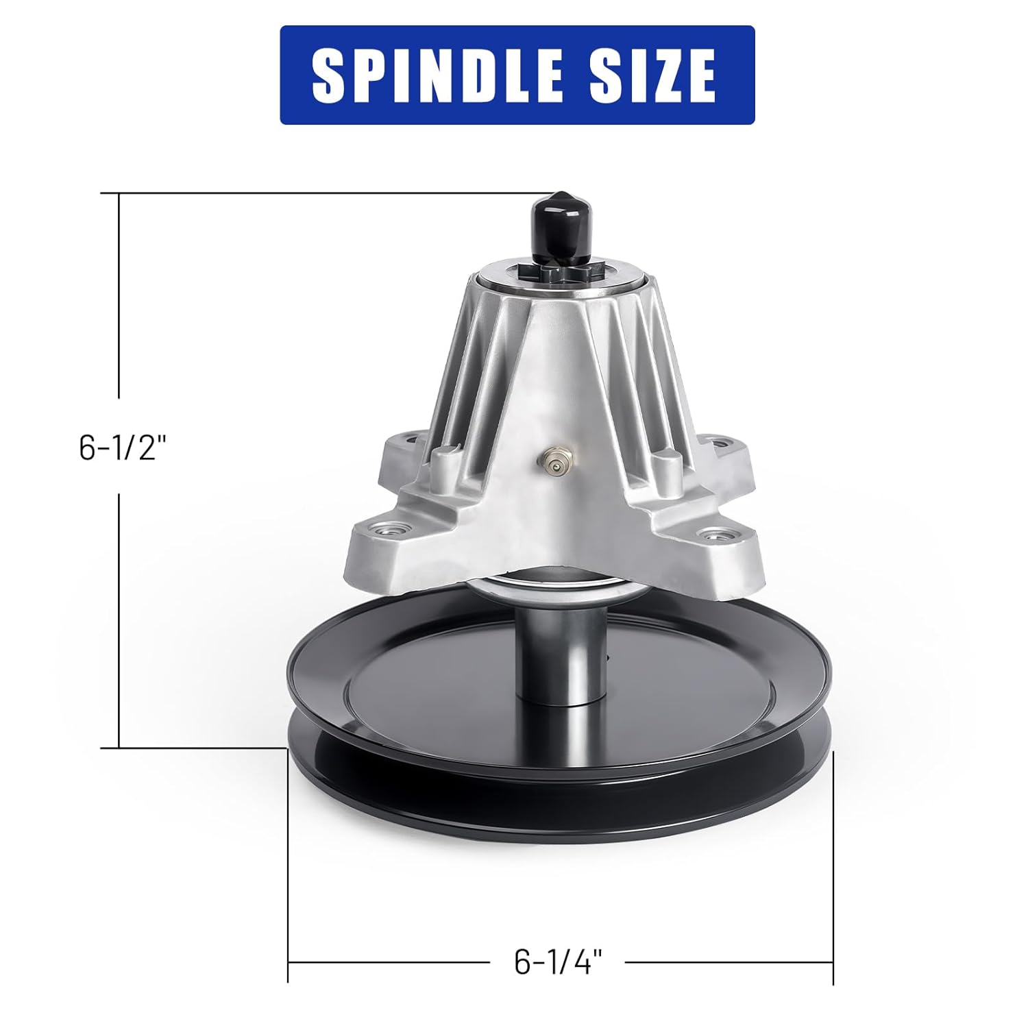 918-06977A 618-06977 Spindle Assembly Fit for 46 inch Deck Cub Cadet XT2-LX46 XT1-LT46 LT46 LX46 RZT-L46 Craftsman T240 T225 T8600 T3100 T8200T2800 MTD Troy-Bilt TB2246 Lawn Mower(1Pack)