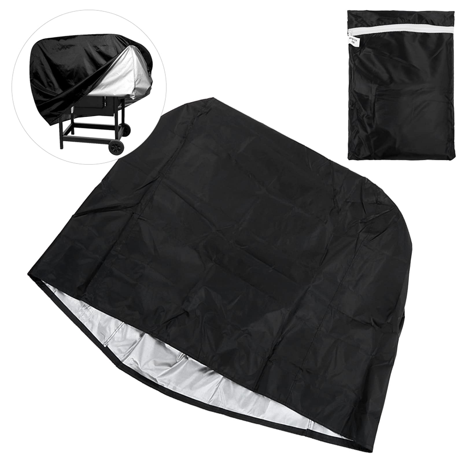 Funda Protectora Para Barbacoa Exterior - Impermeable Y Resistente, Tela Oxford 420D, Tamaño 117x66x117 Cm