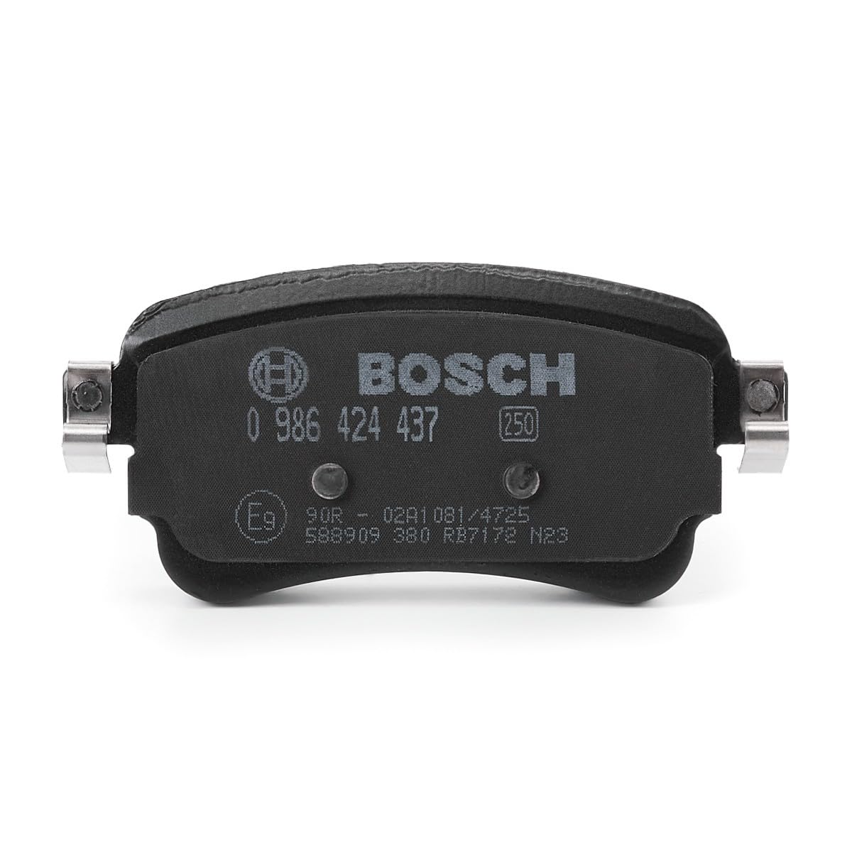 Bosch BP2299 Pastillas de freno - Eje trasero - certificación ECE-R90-1 juego de 4 pastillas