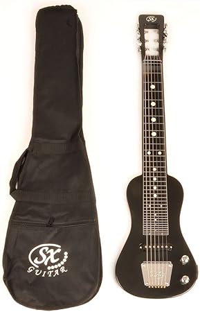 LAP 3 Black Lap Steel Guitar w/Free Carry Bag
