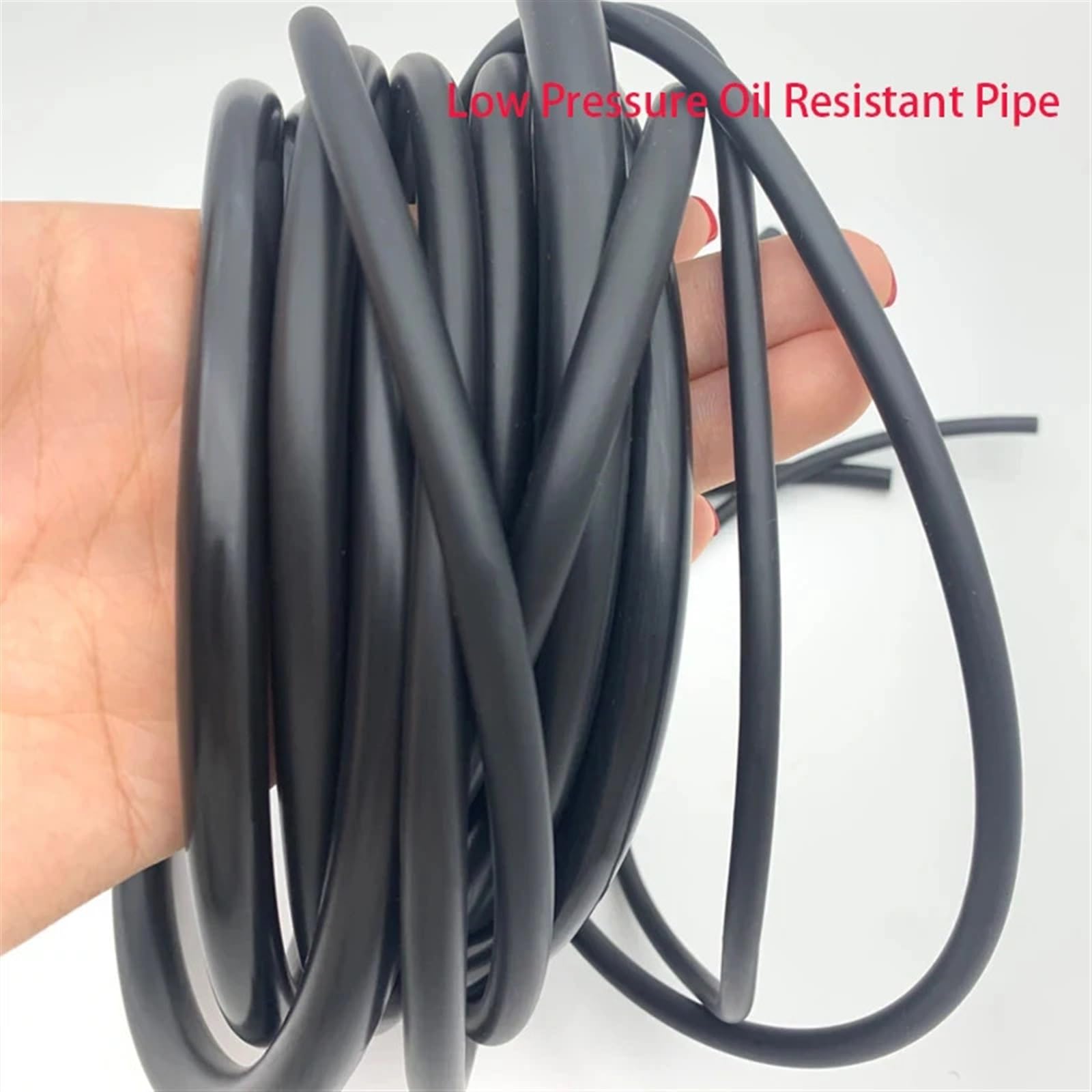 tubo benzina Tubo flessibile for carburante NBR da 2 m, 4x6 mm/4x7 mm/5x8 mm, tubo di mandata diesel, for carburatore, serbatoio, for(4M_OD 10XID 6MM)