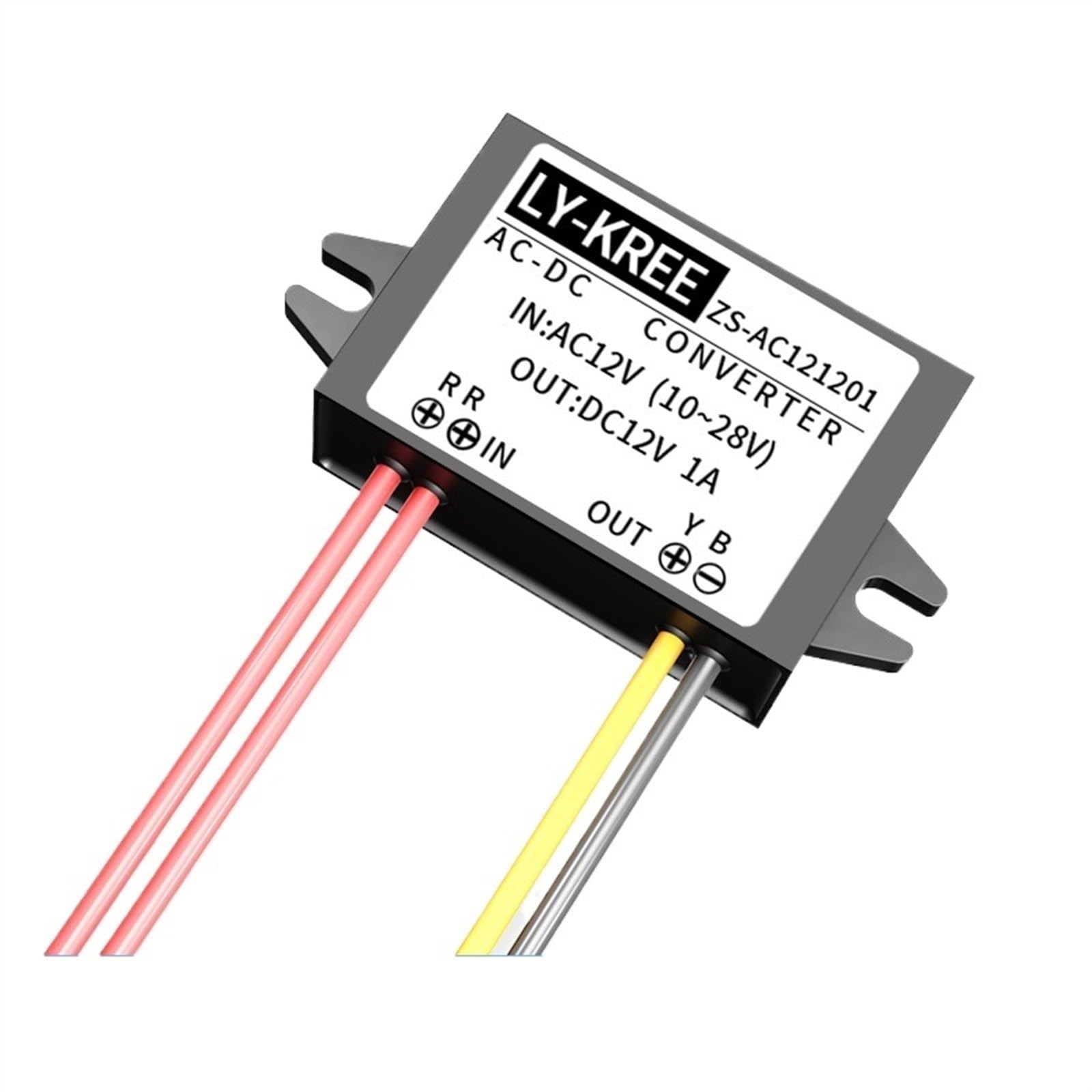 Adaptateur AC12V to DC12V 1A stable pour pont redresseur et eclairage