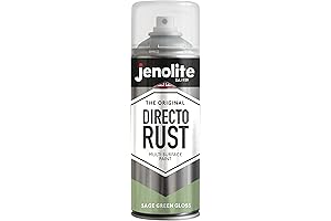 JENOLITE Sage Green Direct to Rust Gloss Spray Paint
