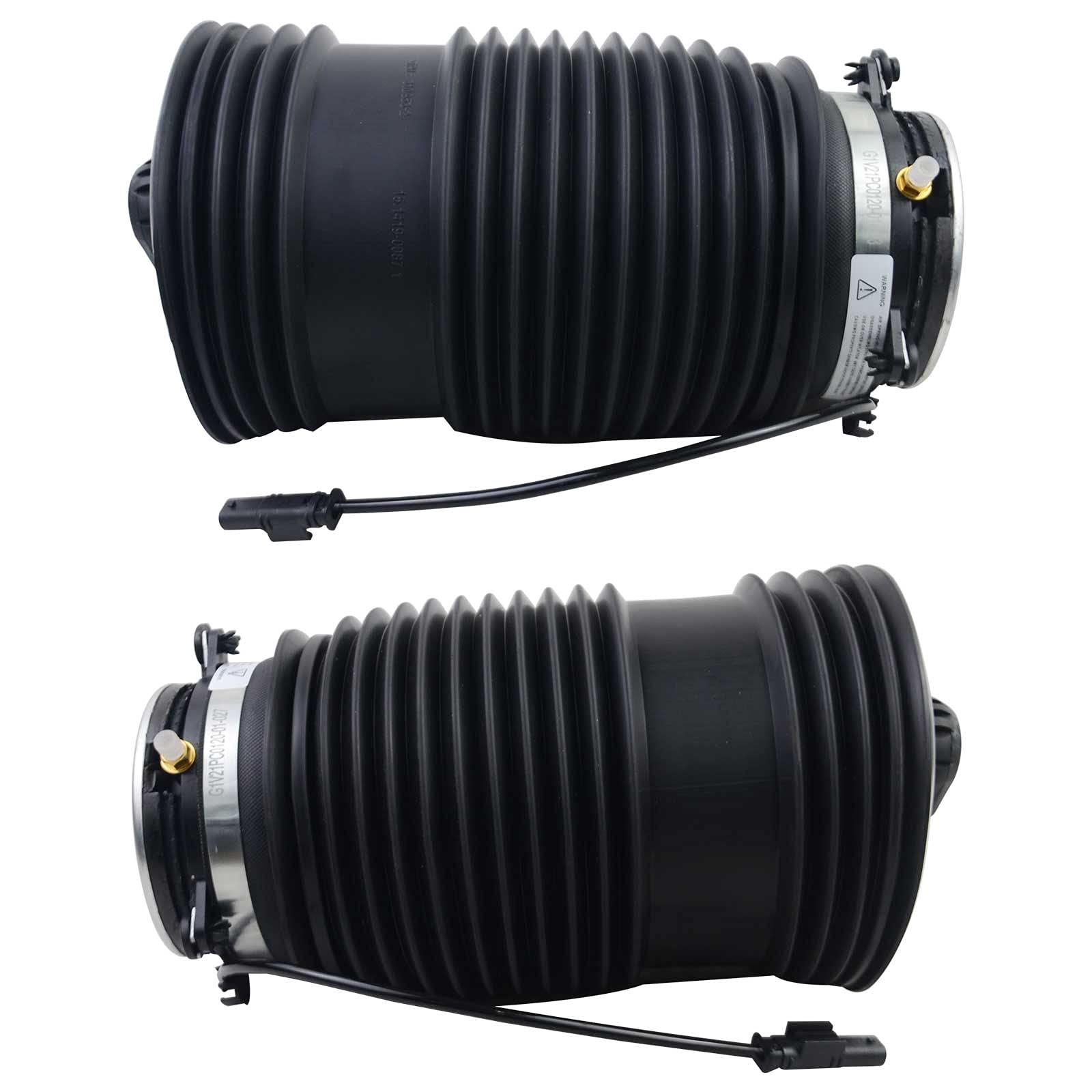 Bisenya 2 borse a molla a sospensione pneumatica posteriori sinistra + destra Compatibile con CLS C257 Classe E W213 GLC X253 2015/06-2022/12 2133200225 2133200125