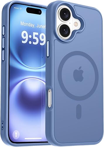 Vista 364 de MOCCA - Funda magnética resistente para iPhone 11 de 6.1 pulgadas, compatible con MagSafe, protector de pantalla de vidrio + protector de lente