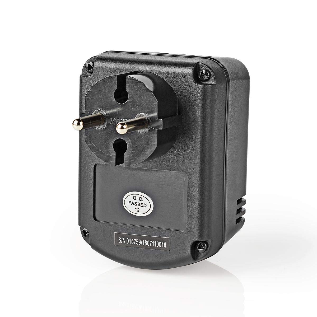 Stromwandler - Netzstromversorgung - 230 V AC 50 Hz - 45 W - Schutzkontakt - Schwarz