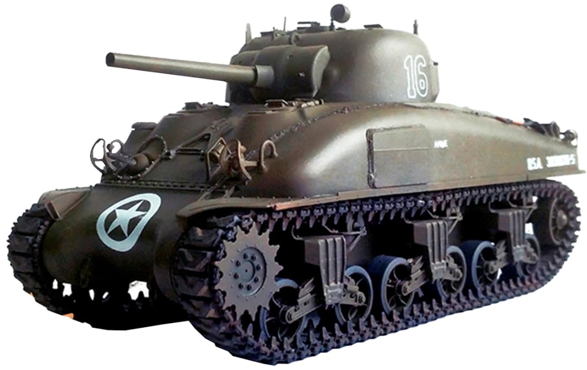 Amazon | アスカモデル 1/35 アメリカ中戦車 M4A1 シャーマン 後期型