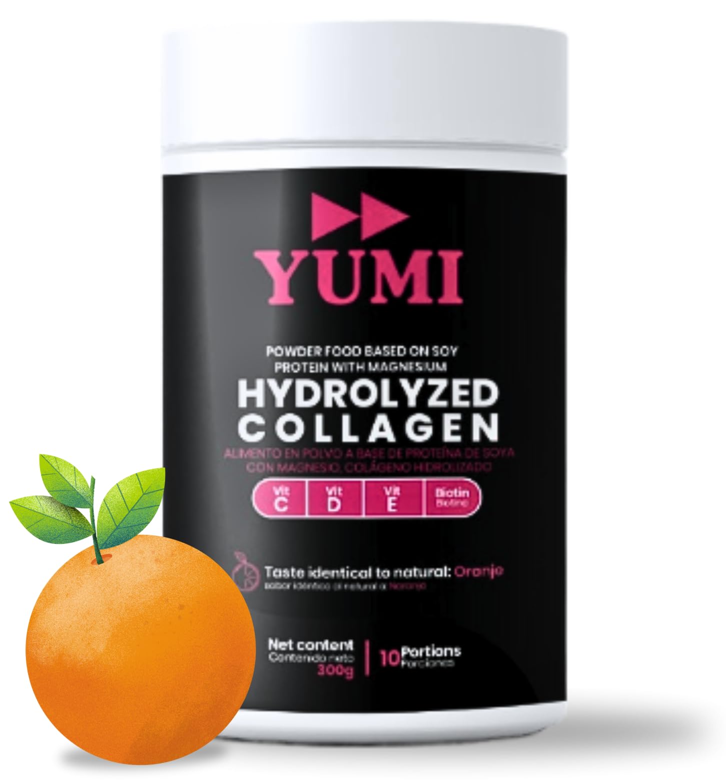 Hydrolyzed Collagen VIT C VIT D VIT E Biotin - 10 Servings per Container
