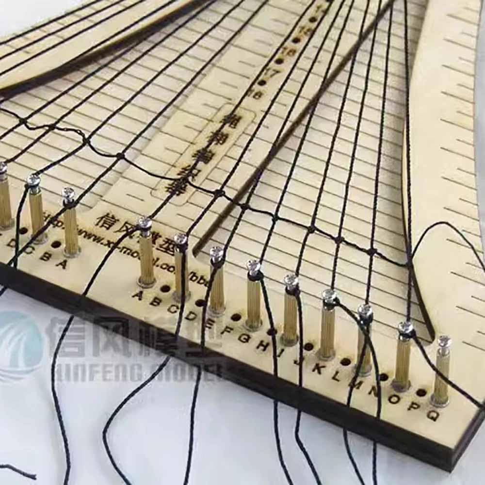 Outil de Construction de Maquettes de Bateau, échelle de Corde Weaver Braide Knotte échelle de Corde Outils Auxiliaires de Voilier Classique (L)