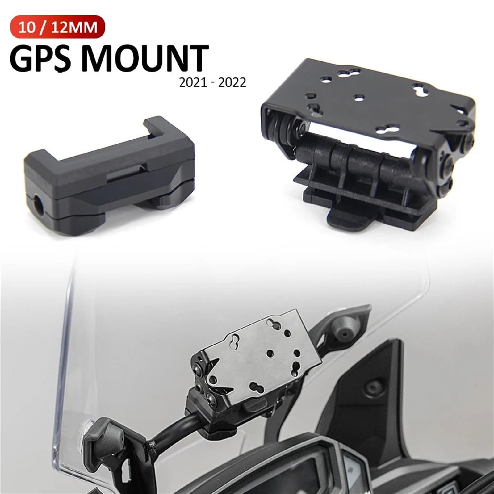 Soporte GPS De Cabina Soporte para Teléfono con Navegación Motocicleta para para Tuareg 660 XC 2021 2022, Soporte para Parabrisas, Soporte para GPS Parabrisas GPS Soporte