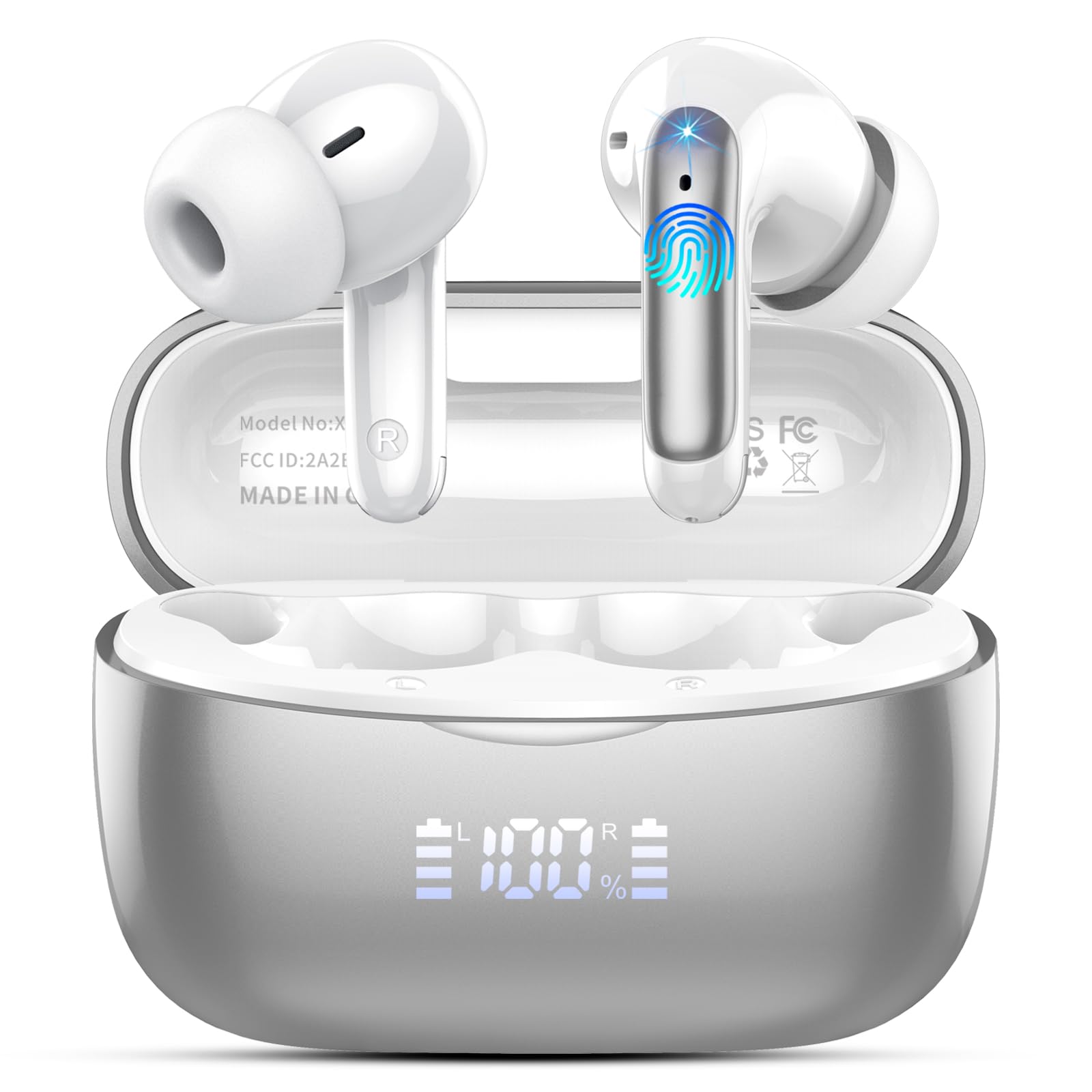 Cuffie Traduzione Simultanea AI Bluetooth 6.1 – 4 In 1: Traduttore Istantaneo 164 Lingue, Auricolare Open-ear Per Viaggi E Lavoro