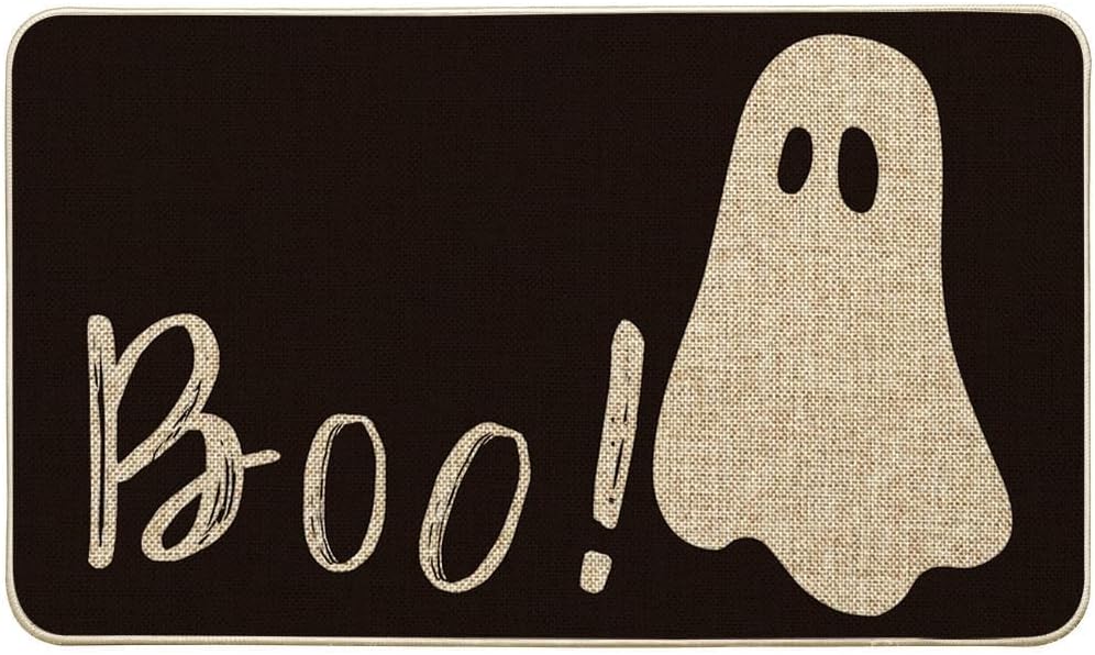 Artoid Mode Ghost Boo Doormat 17x29 Inch