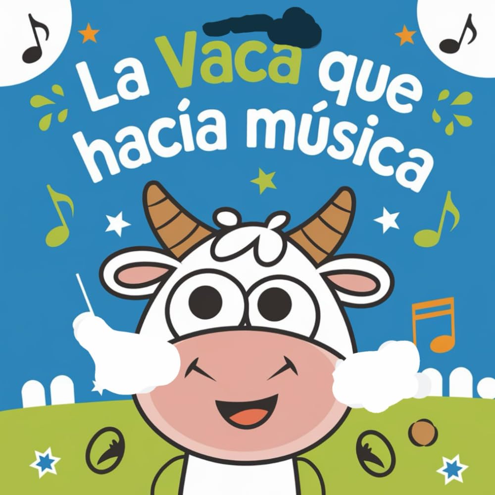 La vaca que hacia música: Un cuento sobre la amistad, la creatividad y ser tú mismo - Cuentos para bebes en español