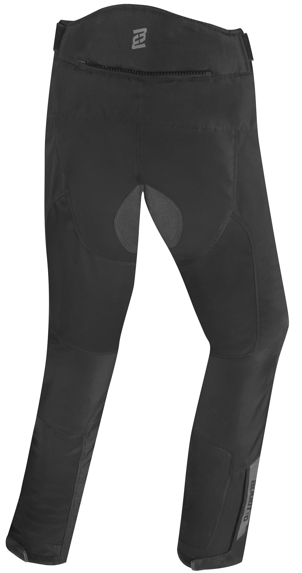 Bogotto Vysio wodoodporne tekstylne spodnie motocyklowe 2w1, czarny, 4XL