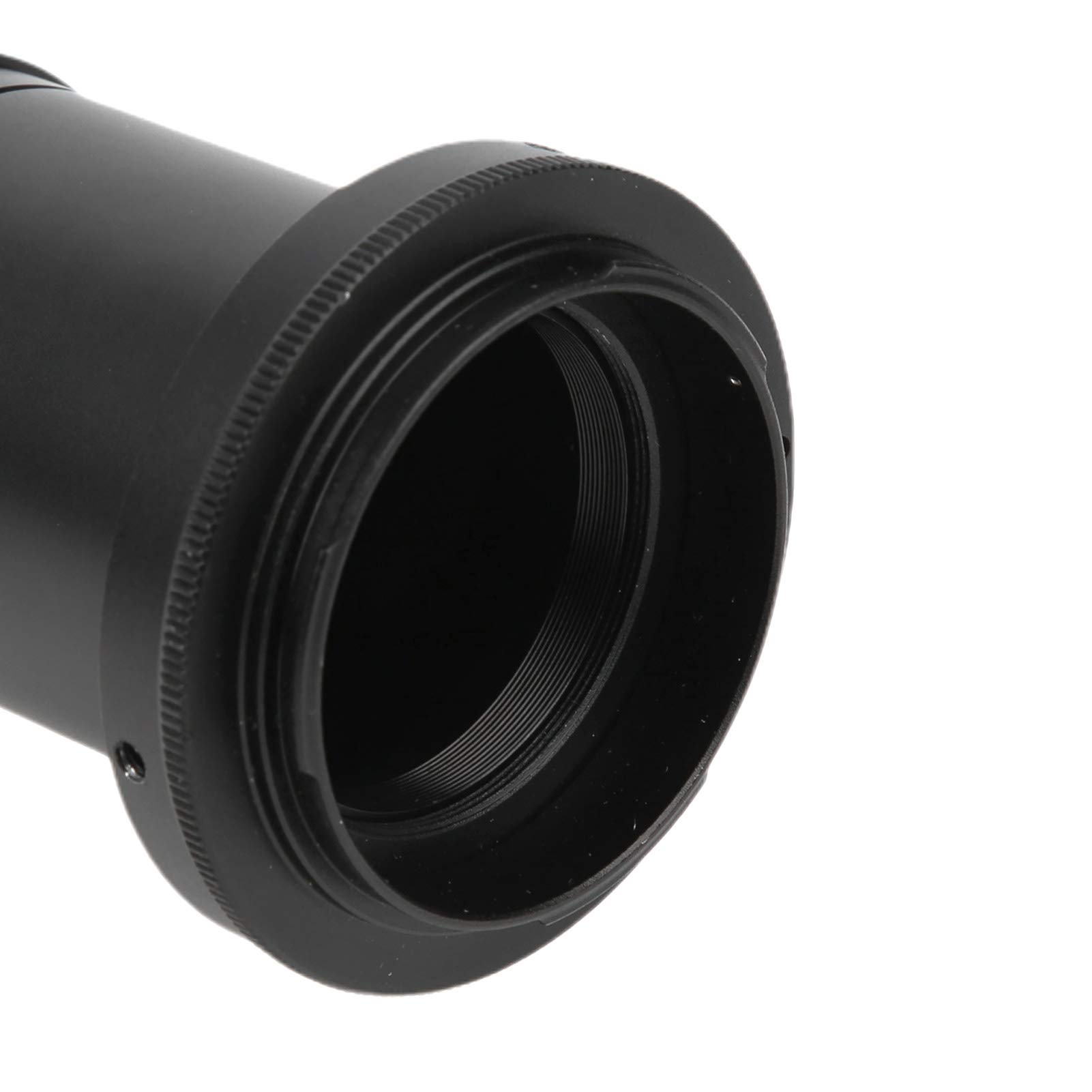 Teleobjetivo de 500 Mm, Teleobjetivo de Enfoque Manual F8-F32, Lente de Aumento 2X, Tamaño de Filtro Frontal de 67 Mm, T2 para Cámara SLR con Montura EF-S (Negro)