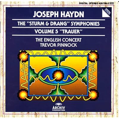 Haydn: 'Sturm & Drang' Symphonies, Vol 5 (Nos 42, 44 'Trauer' & 46) /English Concert &middot; Pinnock
