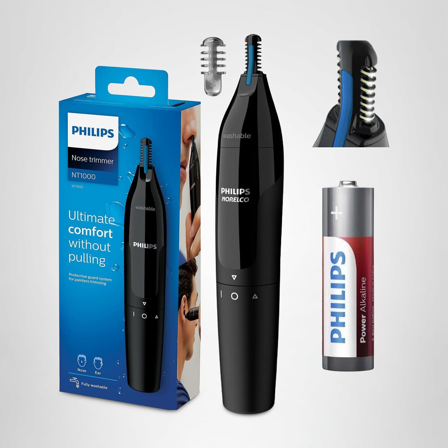 PHILIPS Series 1000　鼻・耳毛トリマー Amazon.co.jp: フィリップス Norelco シリーズ 1000 鼻、耳、眉毛