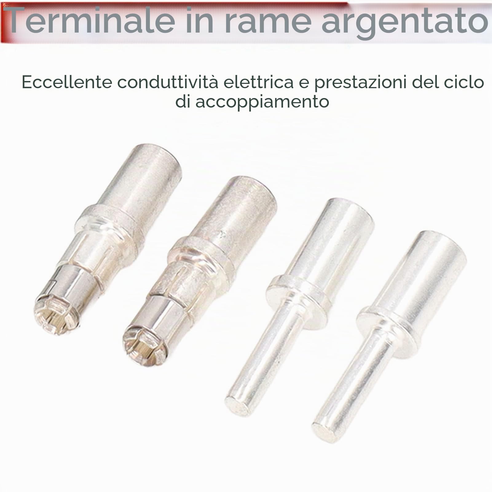 Connettore di Alimentazione per Carrello Elevatore Elettrico 80 A Carica della Batteria Spina Maschio Femmina a Scollegamento Rapido con Terminale Set di Scollegamento Rapido della Batteria per App