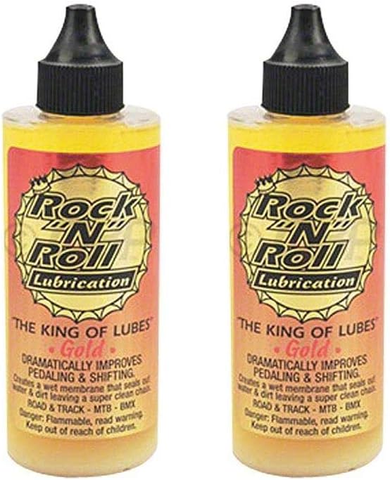 Rock N Roll 135816 Gold Chain Lubricant, 4-Ounce (2-Pack)