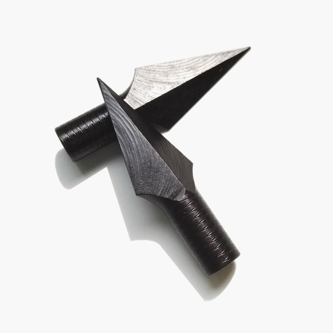 Image secondaire de SHARROW 6pcs Tir à l'arc Chasse Pointe de Flèche Broadheads Têtes de Flèche pour Flèches de Bambou en Bois