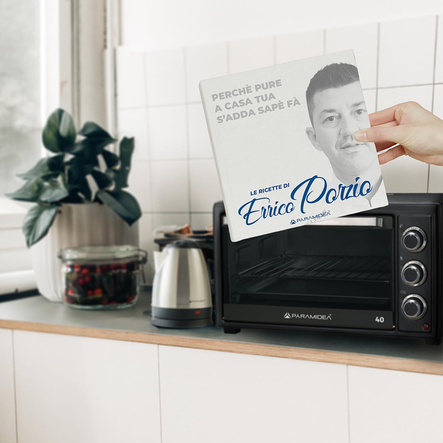 PYRAMIDEA Forno Elettrico Ventilato 40 L Colore Nero FOV4215B