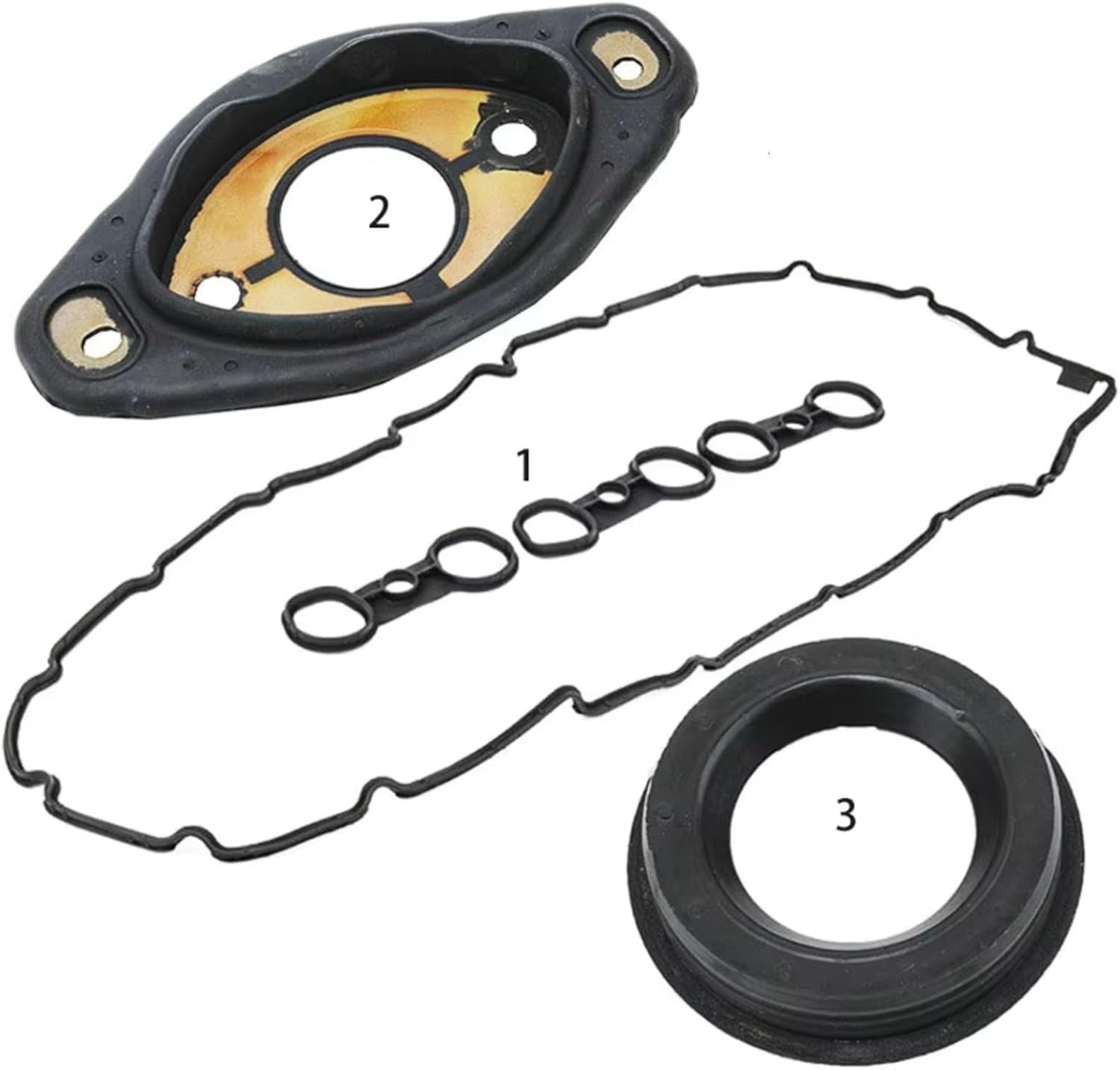 Rocker Gasket Bolt Seal for BMW for Coupe 3.0 2006 2007 2008 2009 for Roadster 2005-2009 Car Accessories Valve Cover Gasket Replacement OEM 11127582245