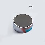 DFRgj Portable de Haut-Parleur sans Fil de Bluetooth 4.2 avec Le stéréo Fort, Haut-Parleur extérieur Riche de Basse de Surround Surround (Couleur : Gray)