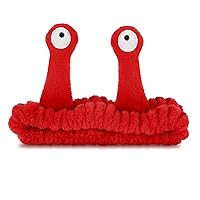 Vista 11 de Diadema de lavado facial, bandas para el cabello de spa de palma y caracol, diademas de maquillaje para mujeres, diadema elástica de forro polar