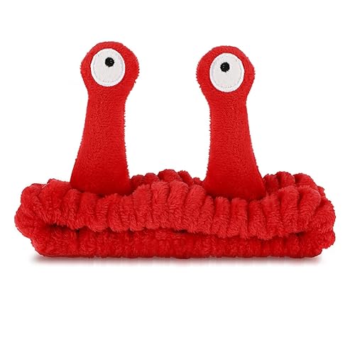 Diadema de lavado facial, bandas para el cabello de palmera y caracol, diademas de maquillaje para mujer, de dibujos animados, de forro polar,