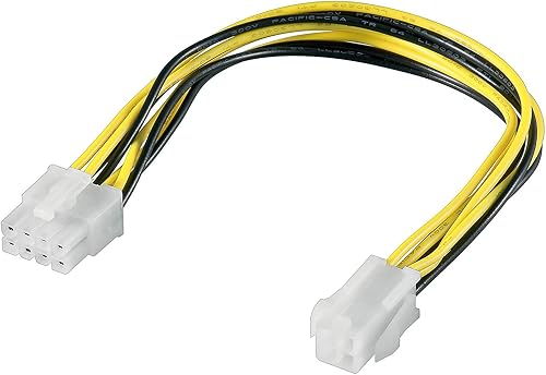 Goobay 4-Pin to 8-Pin ATX12 P4 PC Power Cable