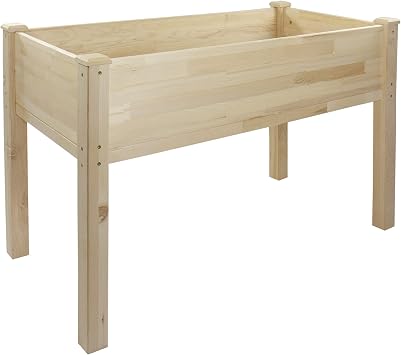 Northlight Wood Raised Garden Bed Planter Box - Thumbnail 2