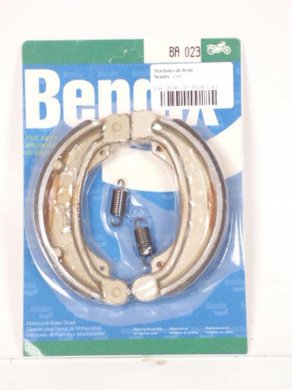 Mâchoire de frein Bendix compatible avec moto Honda 125 CM 1982-1985 BA023