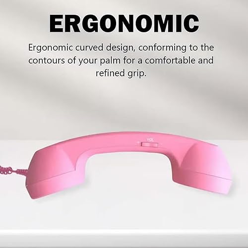 Miniatura 6 de Teléfono retro 2026, nuevo auricular Bluetooth retro para iPhone, con micrófono y altavoz, para videoconferencias móviles, llamadas, reuniones