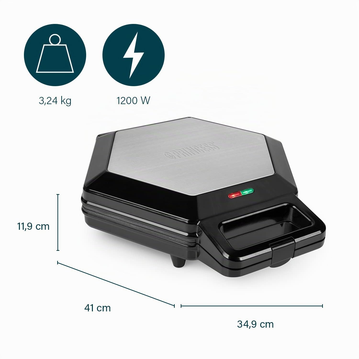 Princess Samosa & Snack Maker 1200 Watt Bakelit 24 Samosas 10-15 min