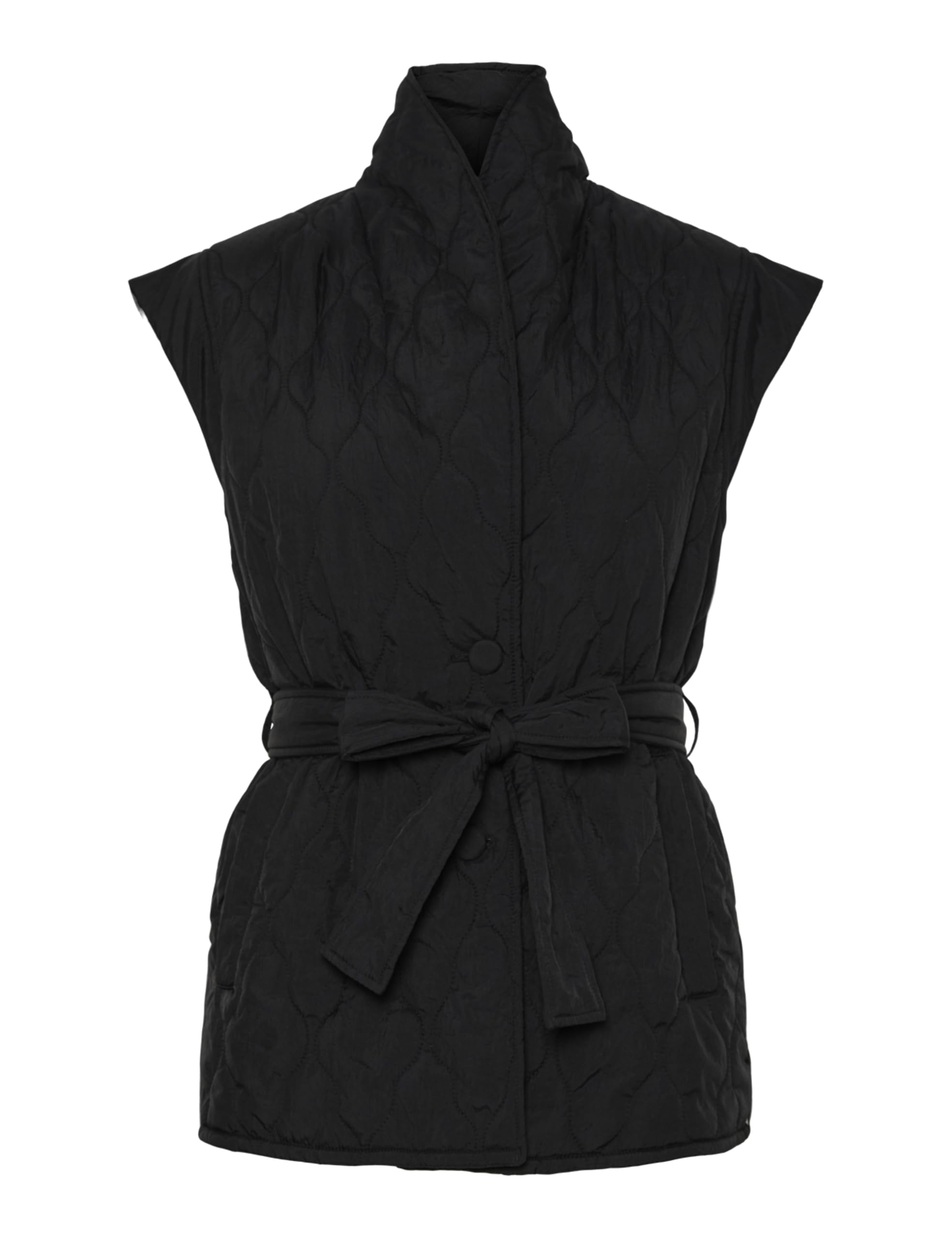 PIECES Damen Pcjulia Vest W. Belt