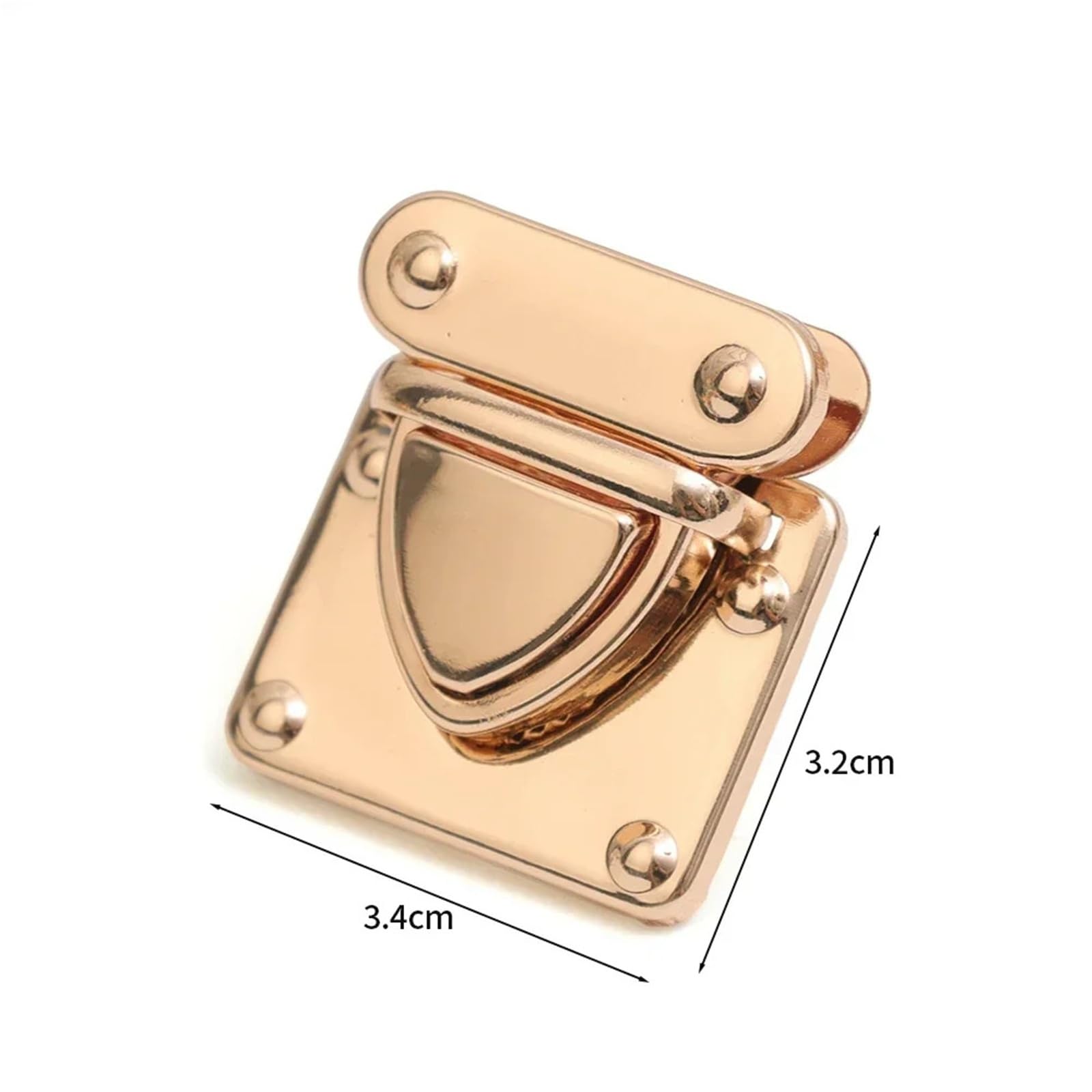 Akcesoria do sprzączek skręcanych, 2 szt. Kobiety zamki zapięcie DIY Craft torebki ręczne torebka zatrzaskowe klamry metalowe zatrzaski portfel zapięcia klamra skrzynki