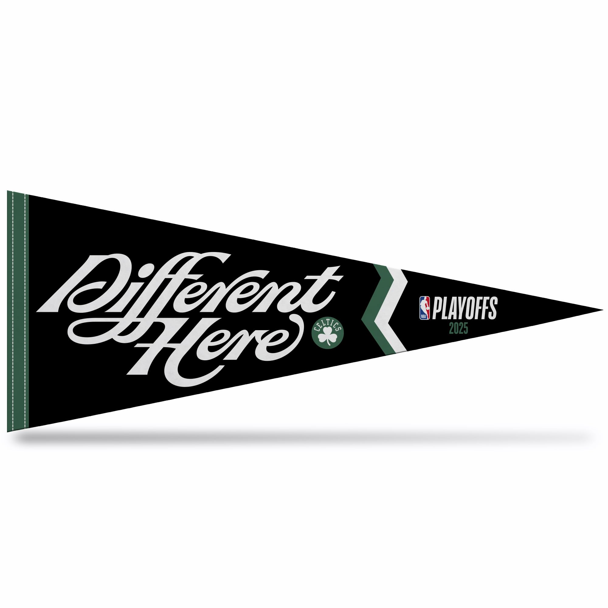 Rico Industries NBA Basketball 12" x 30" Felt Wall Décor Pennant - Great for Home/Bed Room/Man Cave Décor