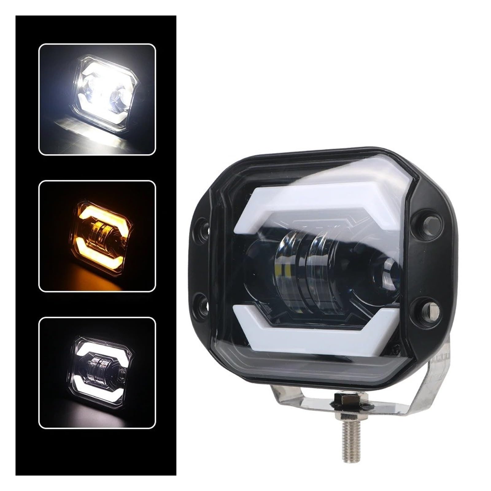 Fendinebbia Per Jeep Camion Fuoristrada 4x4 SUV Fari LED 12 V Anabbaglianti DRL Da Incasso Luce Di Guida Faretto A LED Per Auto Da 5 Pollici