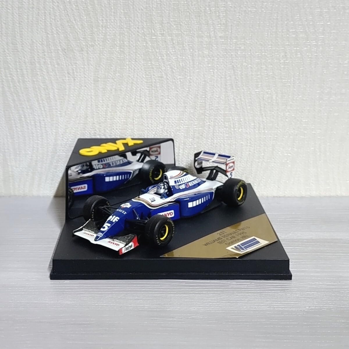 Amazon | ONYX 1/43 F1 ウィリアムズ ルノー FW16 デイモン・ヒル 1996