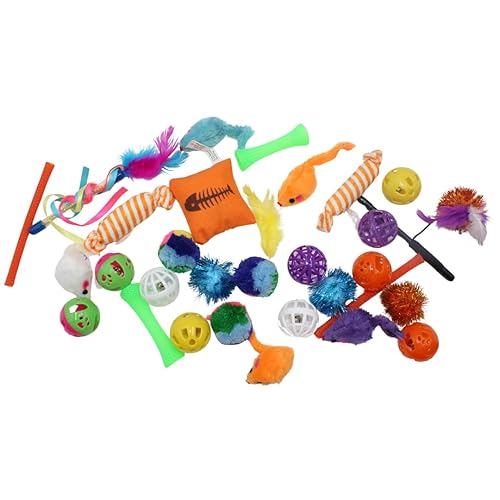 Kitty Catnip Toys- 30 Interactive Cat Toys for Indoor Cats