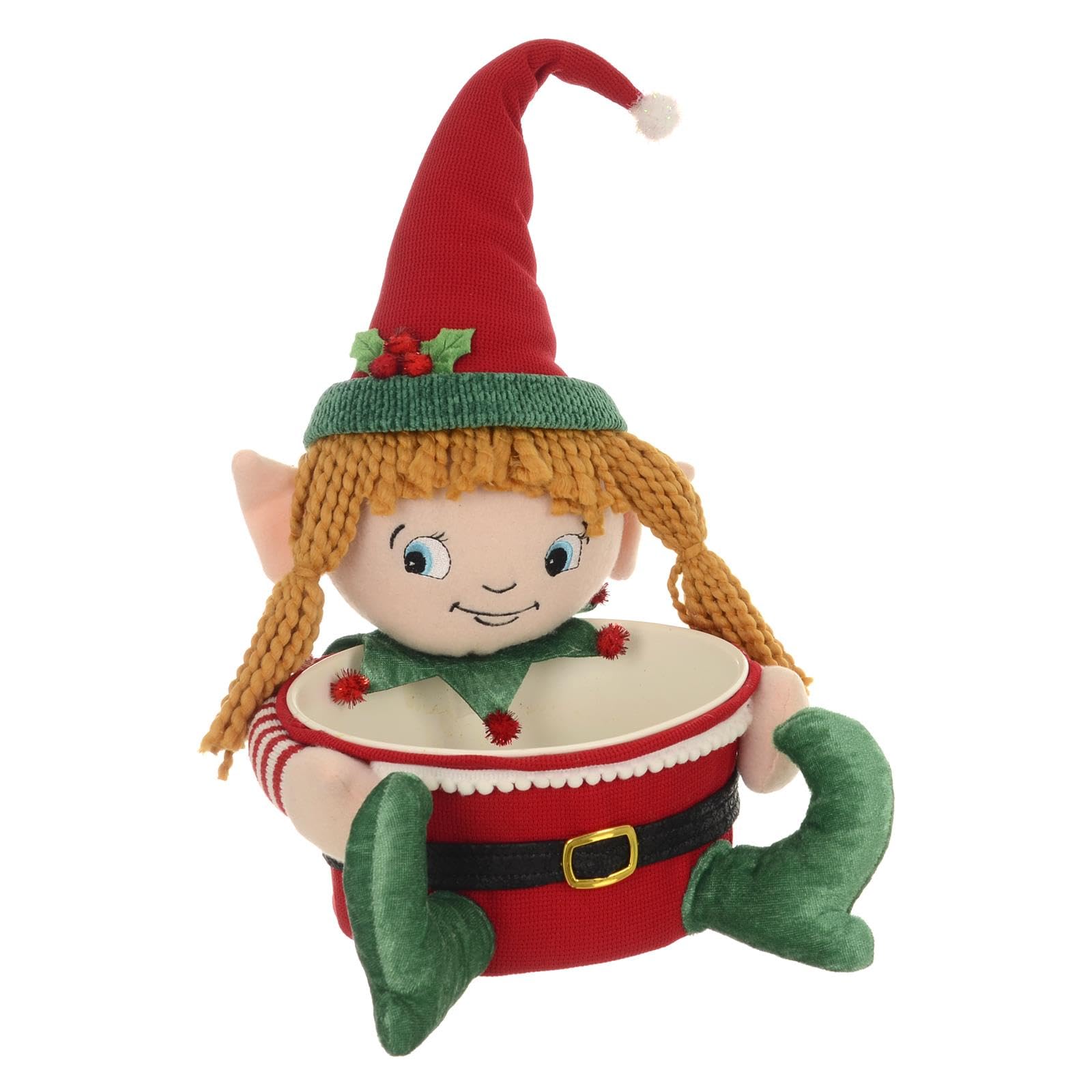 Mr Crimbo Elf Girl Candy Basket