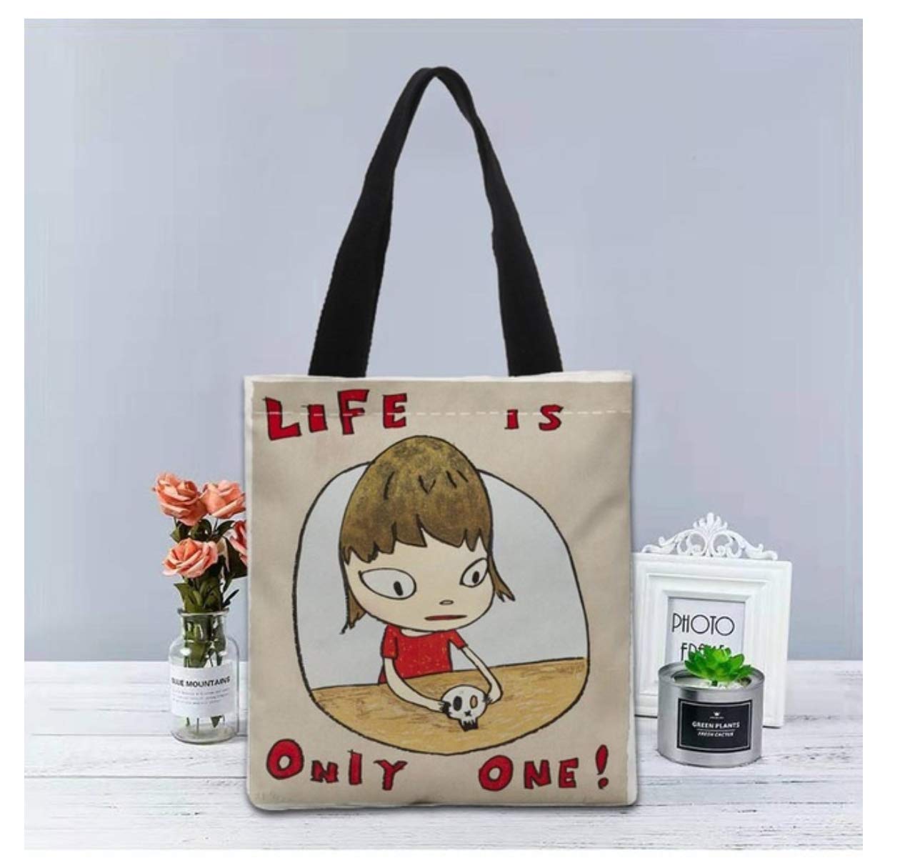 Amazon.co.jp: 36 奈良美智 Yoshitomo Nara エコバッグ トートバッグ