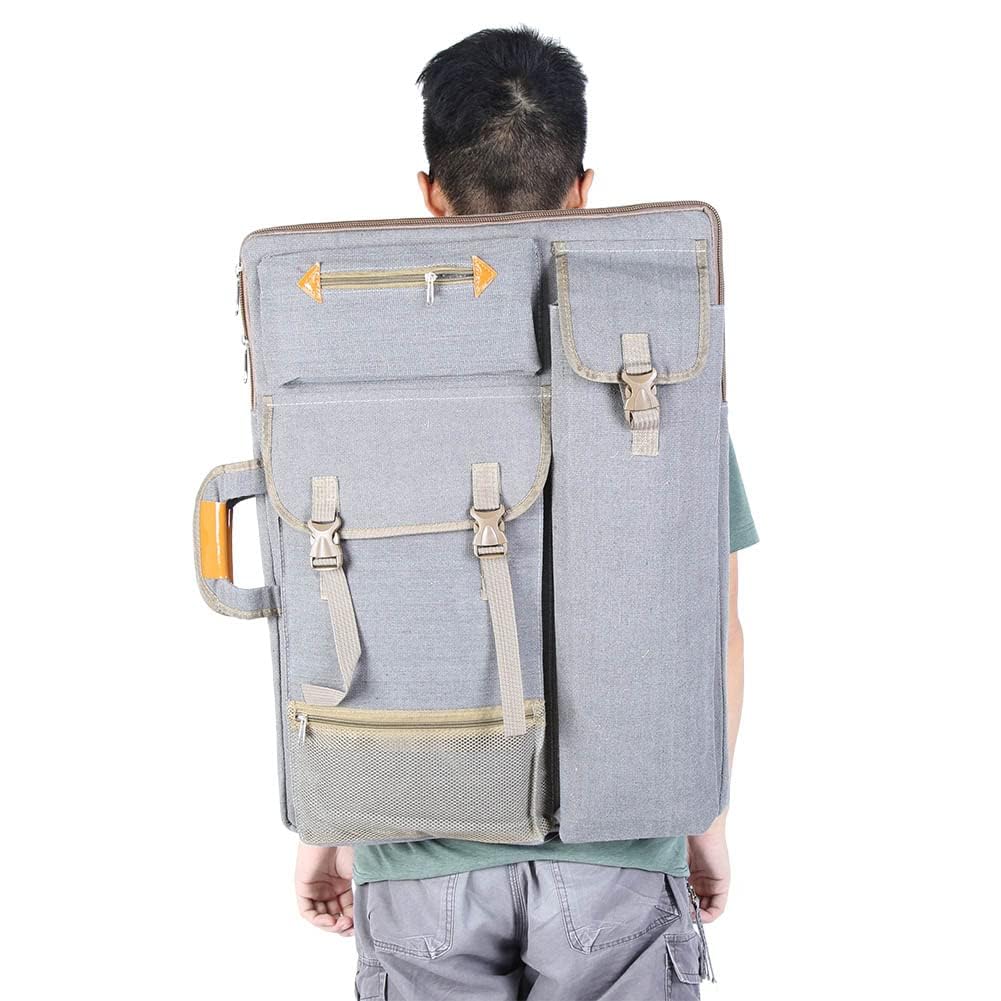 Zeichenbrett Rucksack, Multifunktionale Zeichenplatten Tasche Große Zeichenbretter Tasche wasserdichte Kunst Tragetasche Große Kunsttasche für Zeichnung Künstler Malerei 66 x