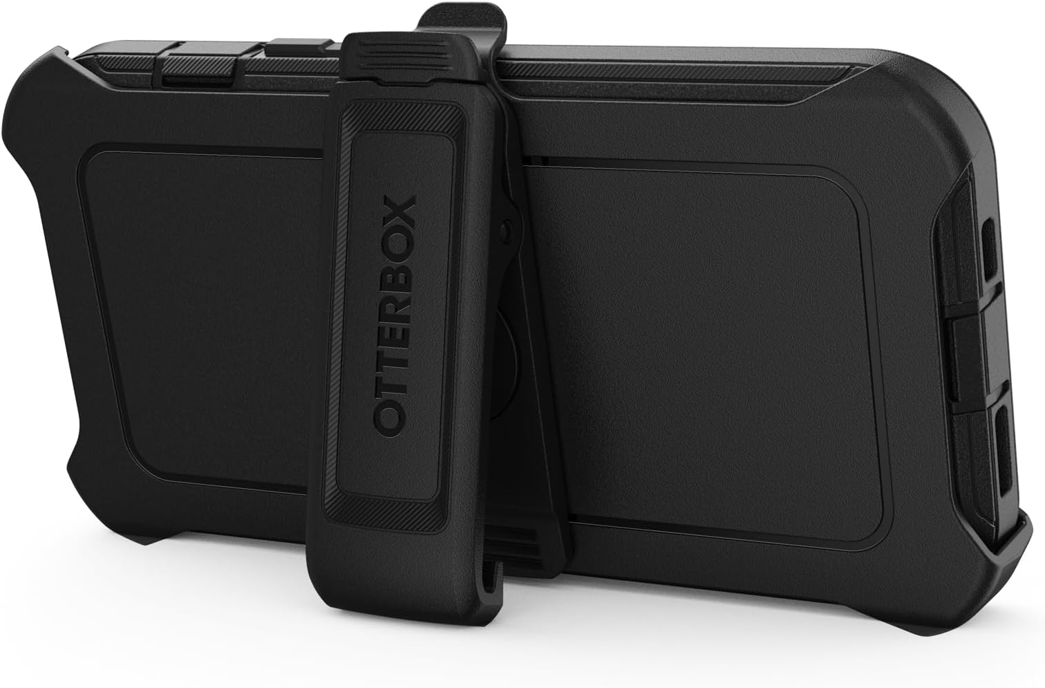 OtterBox iPhone 15/14/13 Defender Series Case - Black, Rugged & Durable, Wireless Charging Compatible, Kickstand