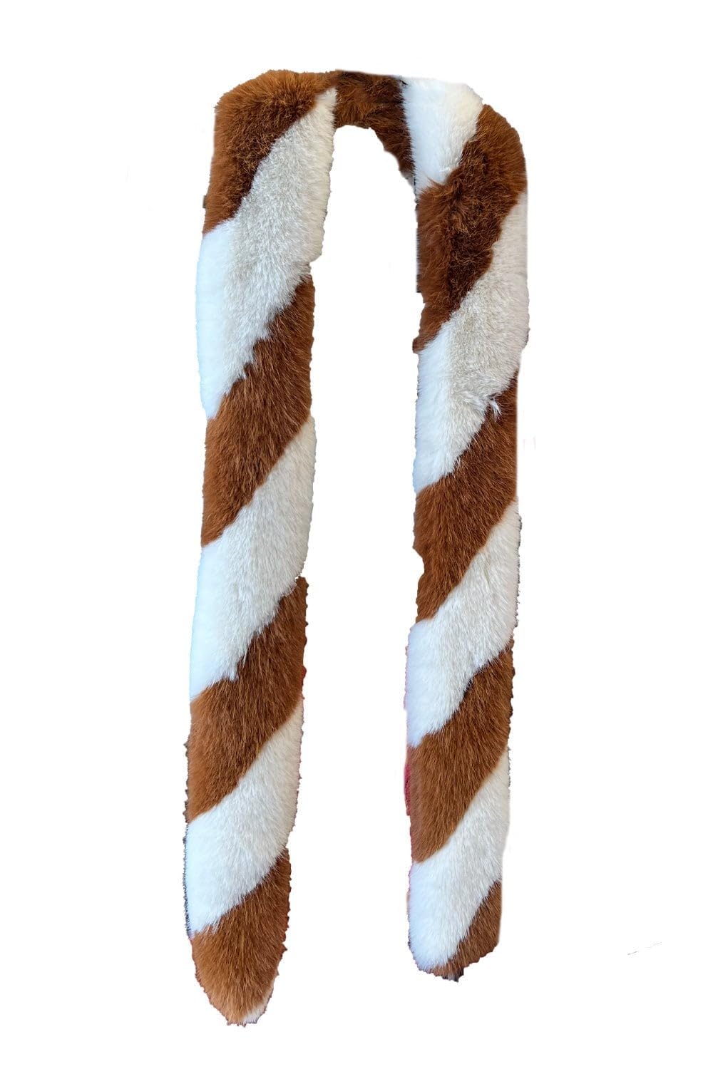 JAYLEY Faux Fur Barber Scarf One Size