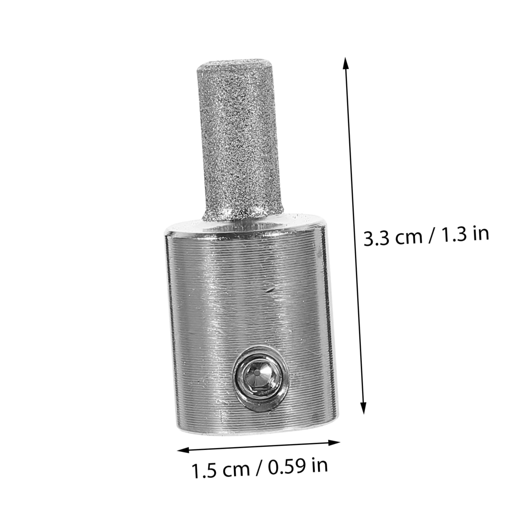 IWOWHERO Grinder Wheel Bit Head Tools Feature Carbide Grinding Wheel Glass Bit for Stained Glass Random