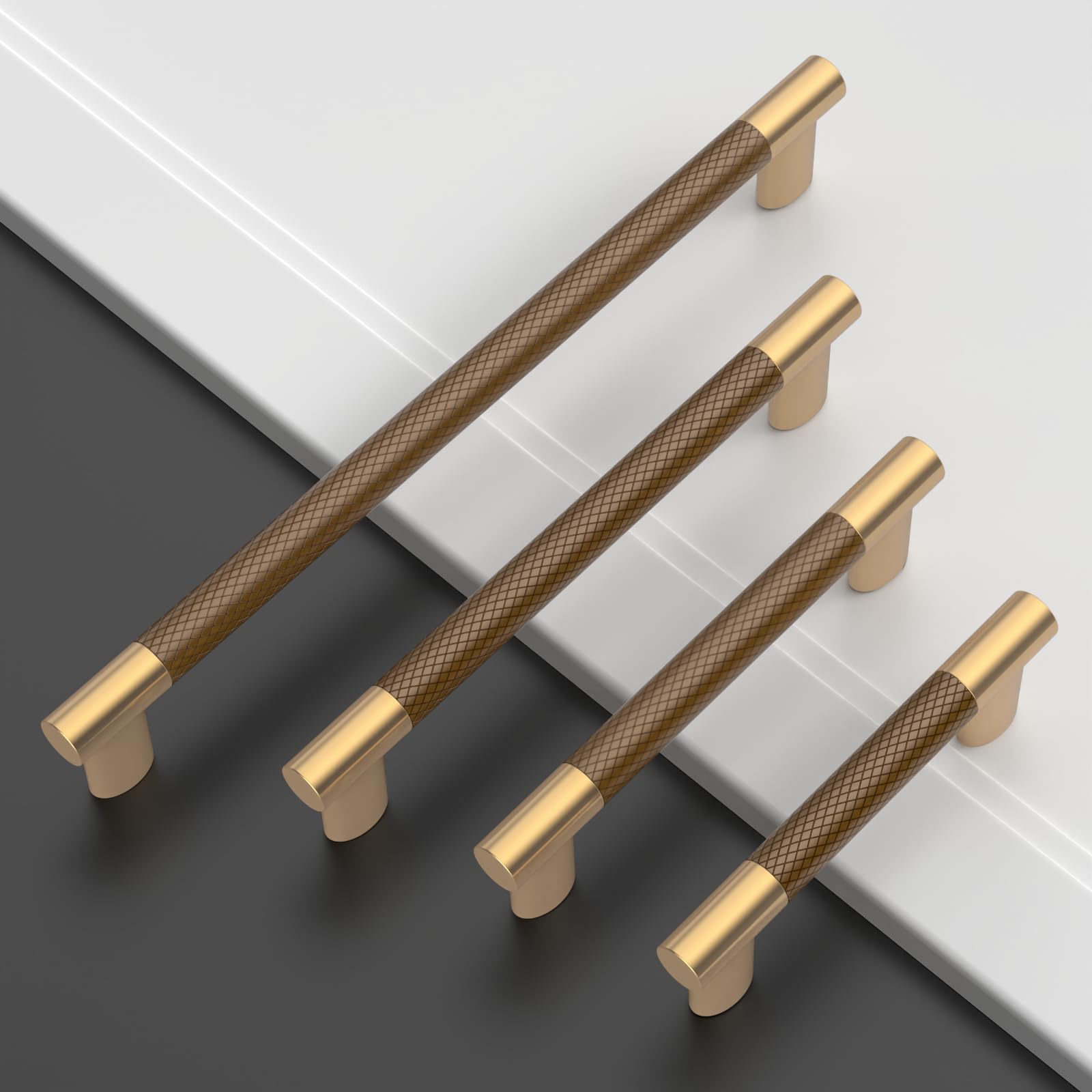Bronze Cabinet Handles - 10 Pack -6