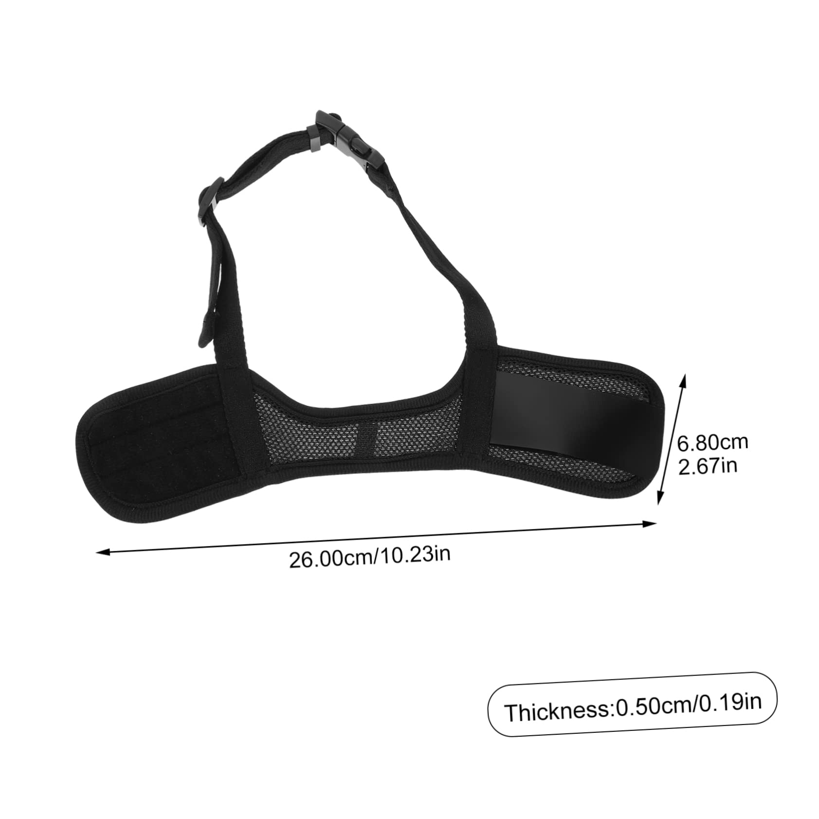 POPETPOP Lot de 5 Muselières Respirantes Et Confortables pour Chiens de Taille